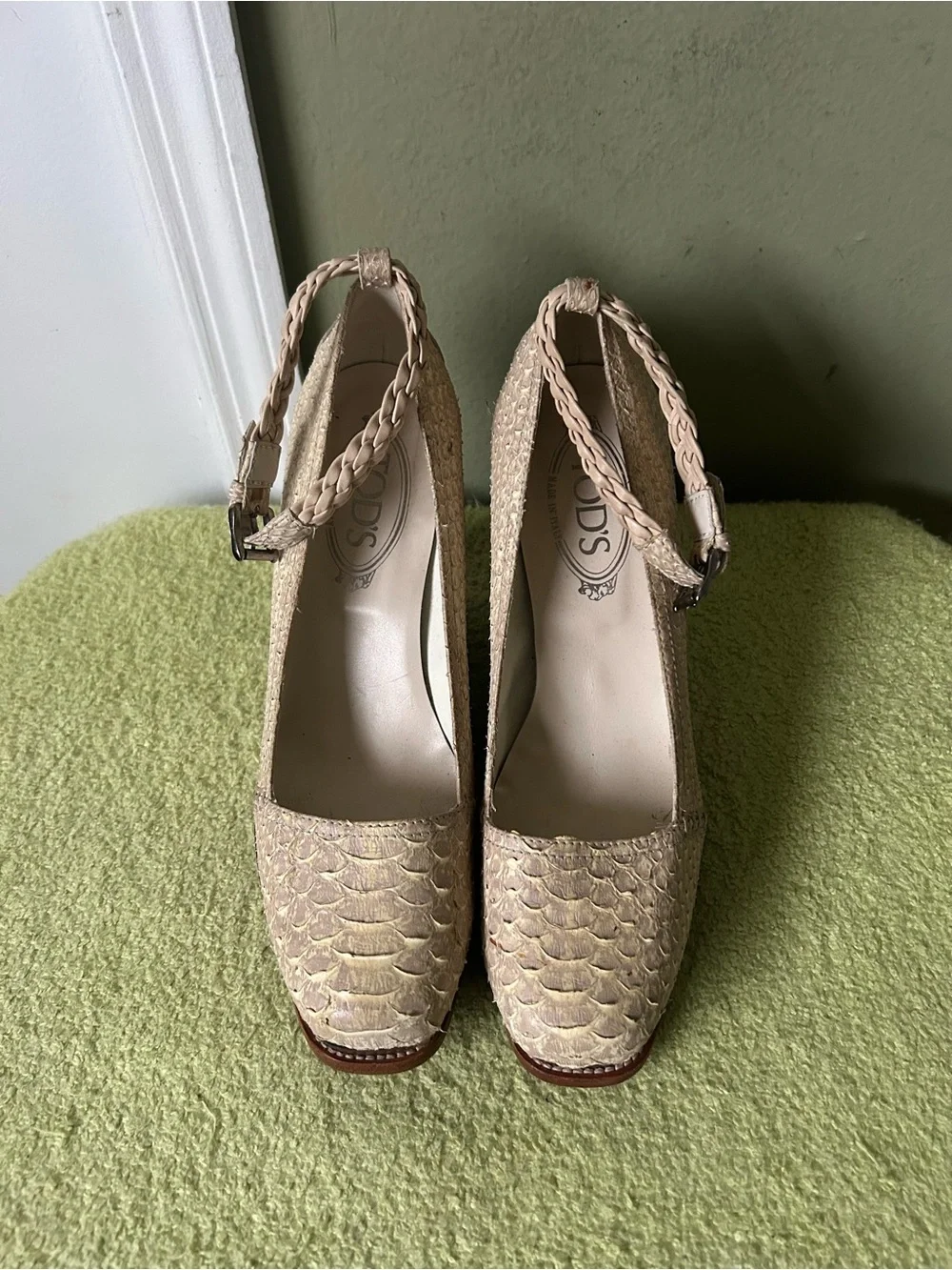 Tods snake skin