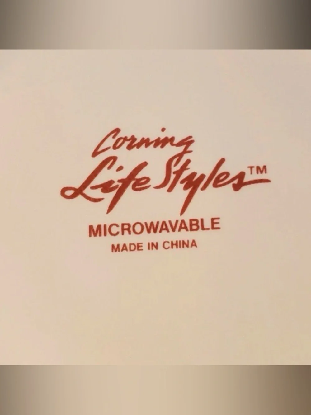 Corningware if you