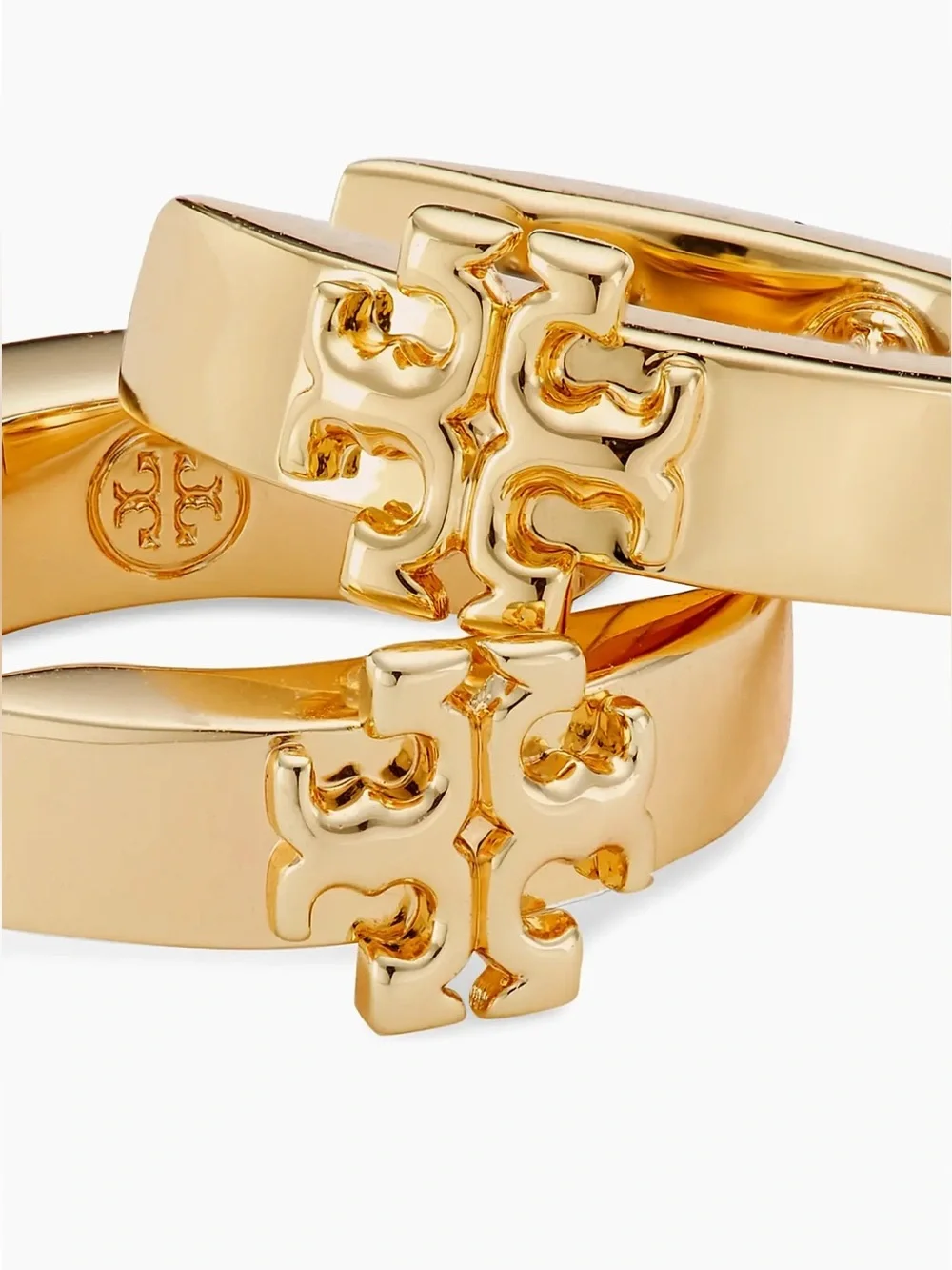 Tory Burch Kira Huggie Hoop Earrings