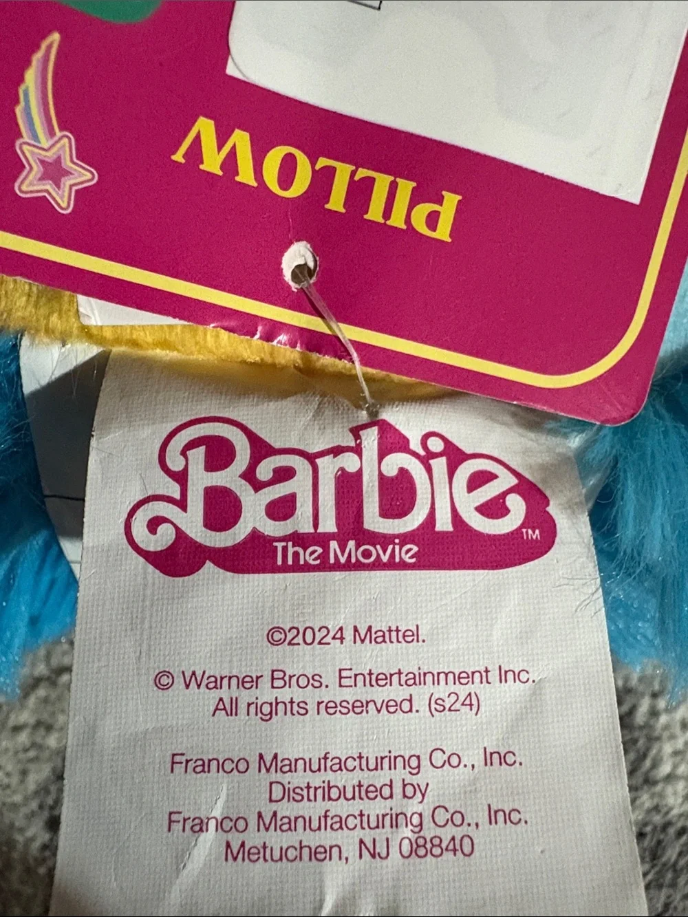 Barbie colorful round