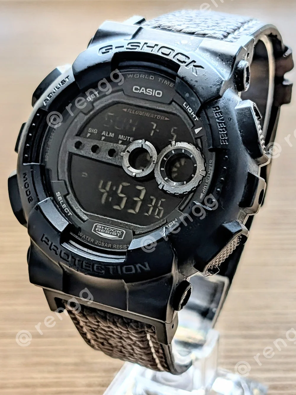 Casio G-Shock Matte Black Digital Sport Watch