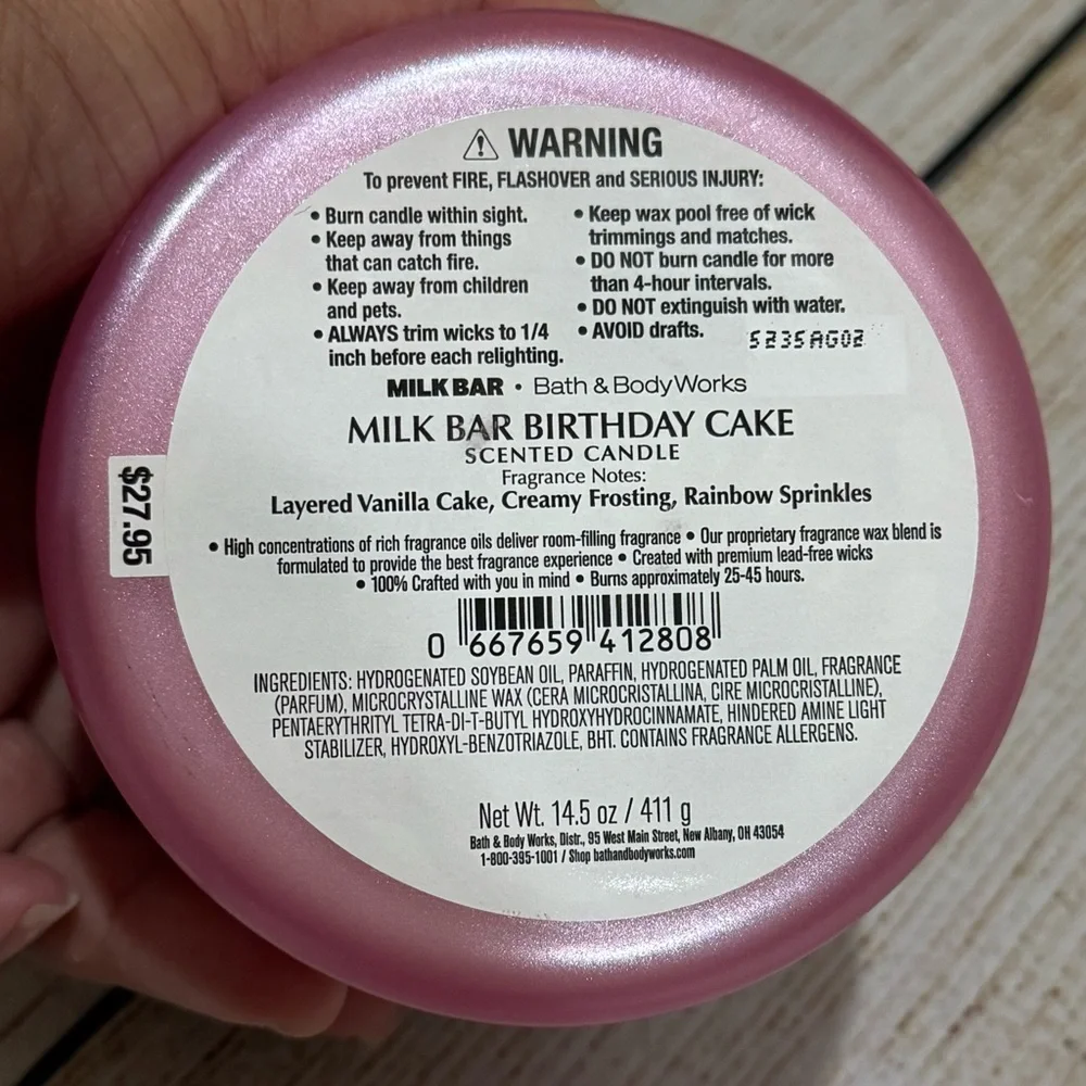 Bath & Body Works bath body