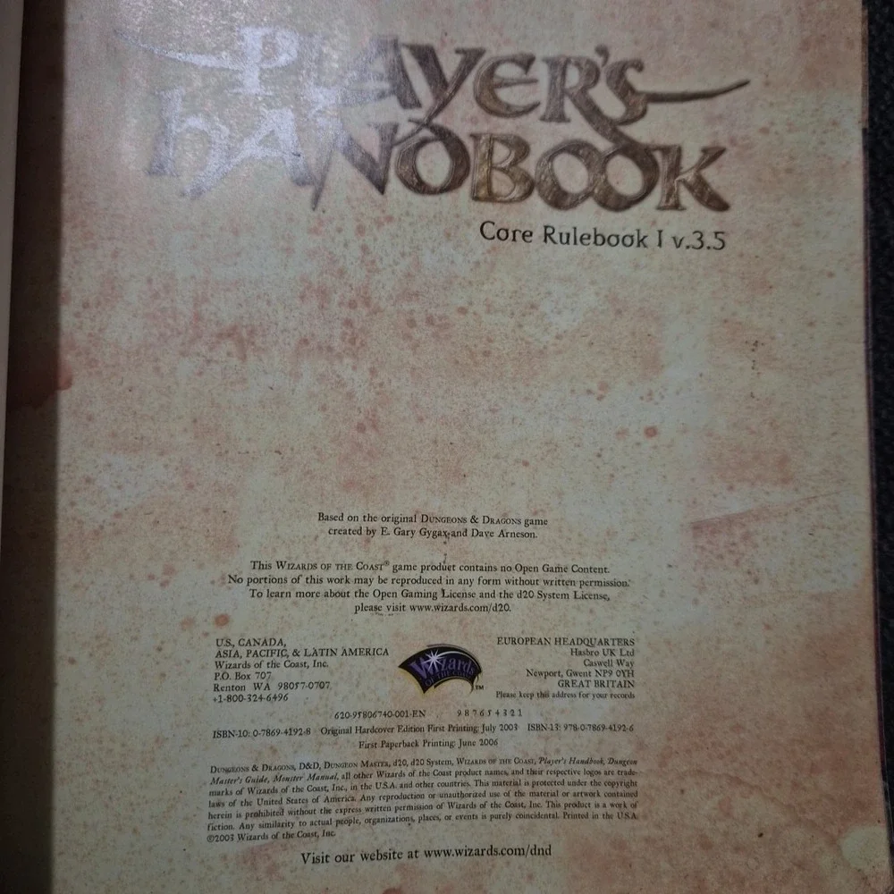 N/A player handbook