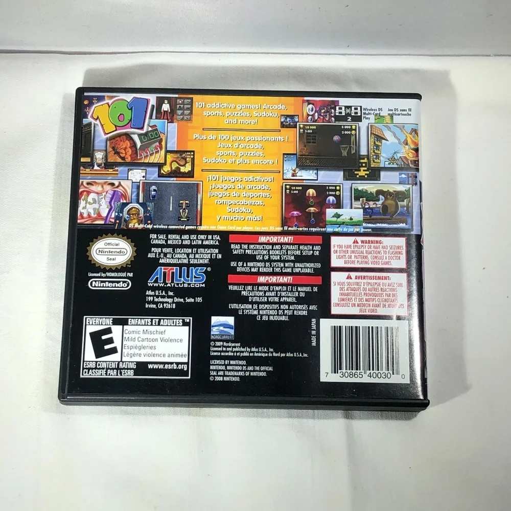 Nintendo ds 101
