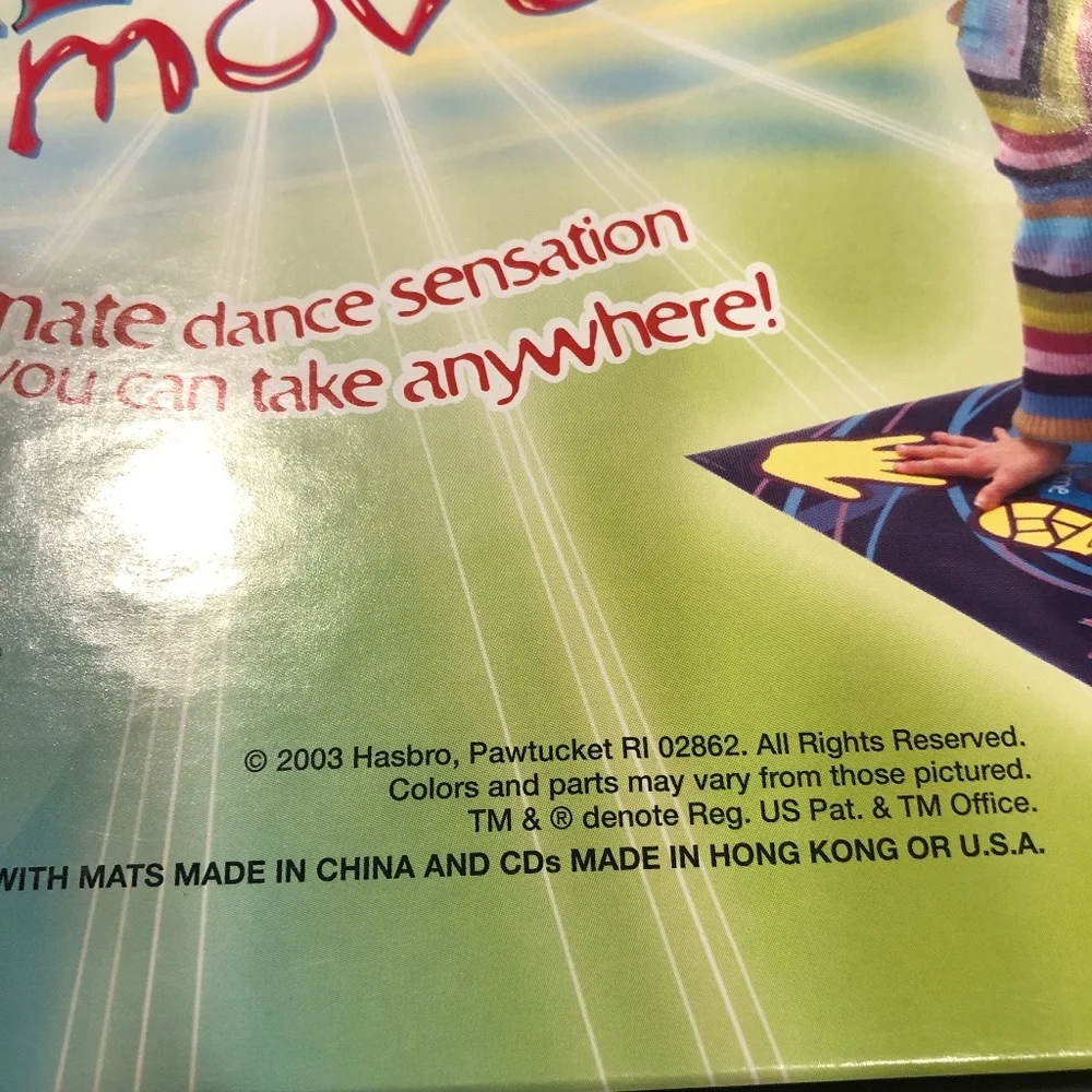Milton Bradley twister moves