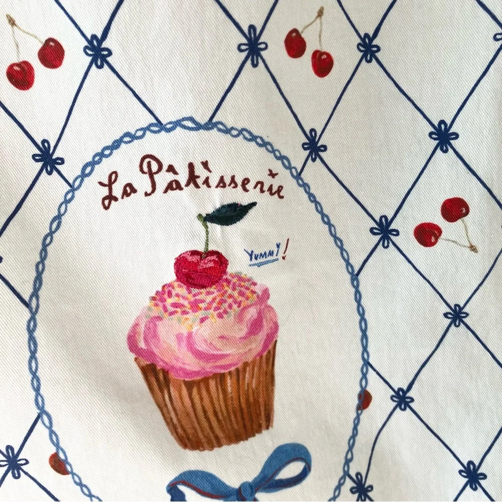 ANTHROPOLOGIE Nathalie Lete Cupcake Dish Towel