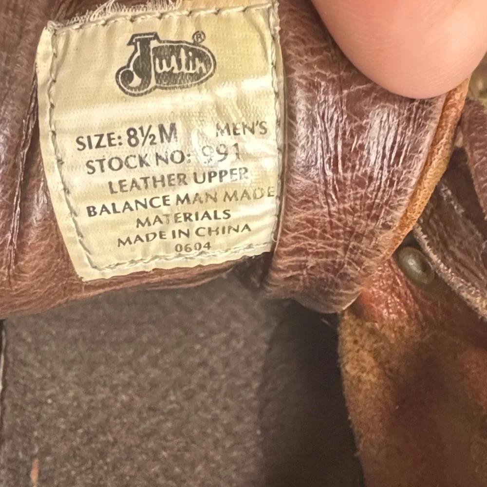 Justin Boots classic brown