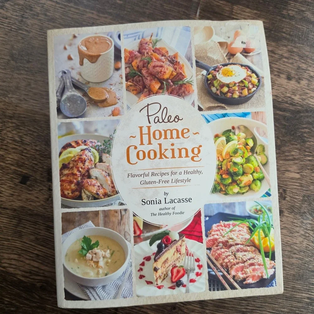 PALEO‎ Home Cooking Cookbook Sonia Lacasse Paperback Gluten-Free