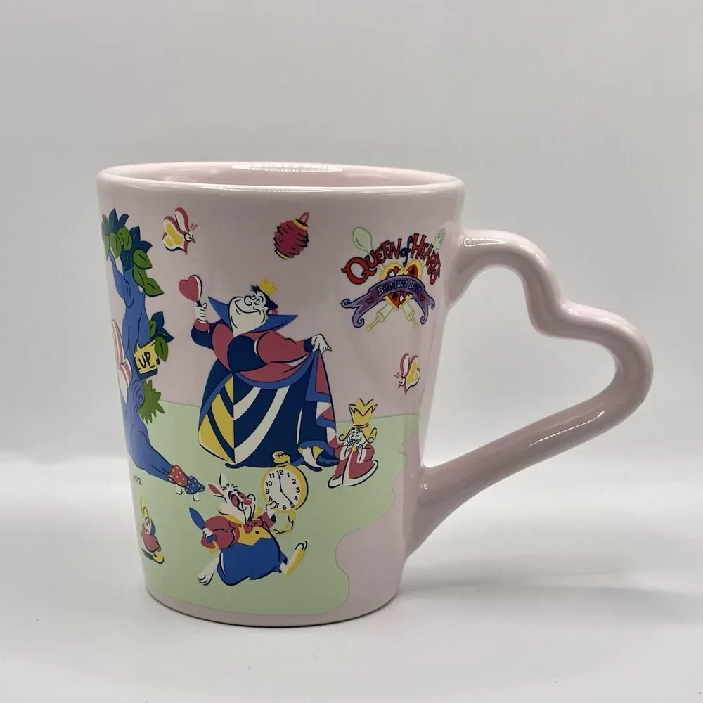 Alice in Wonderland Souvenir Cup Queen of Hearts Banquet Hall Tokyo Disney