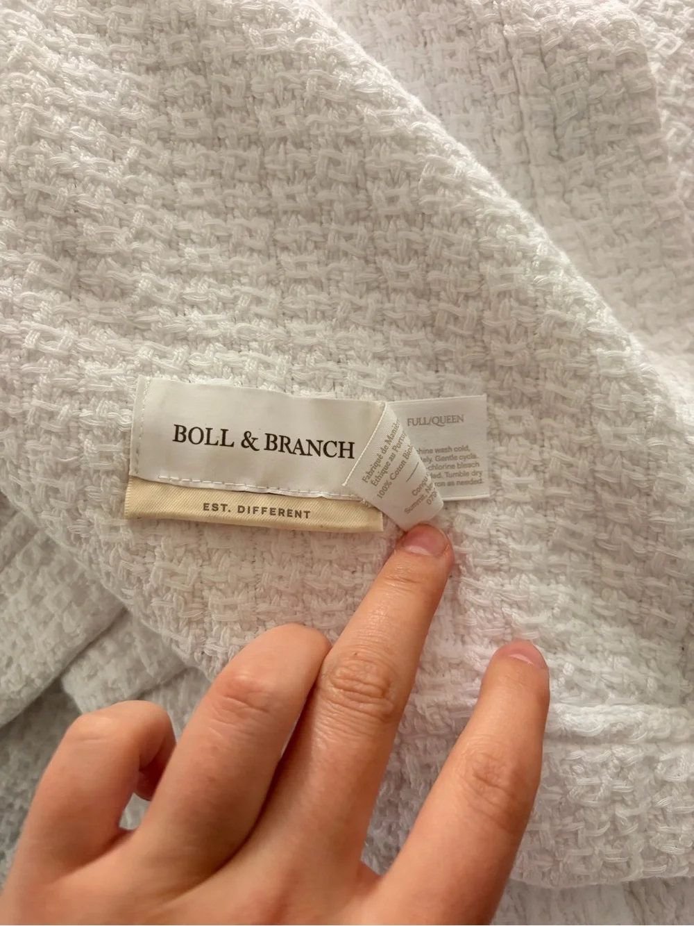 Boll & Branch soft white