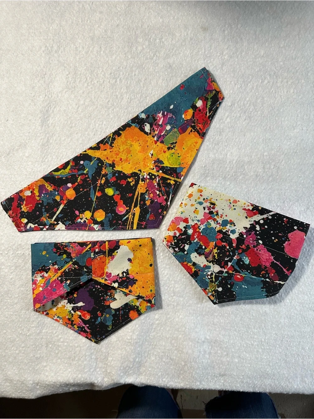 Handmade paint splash
