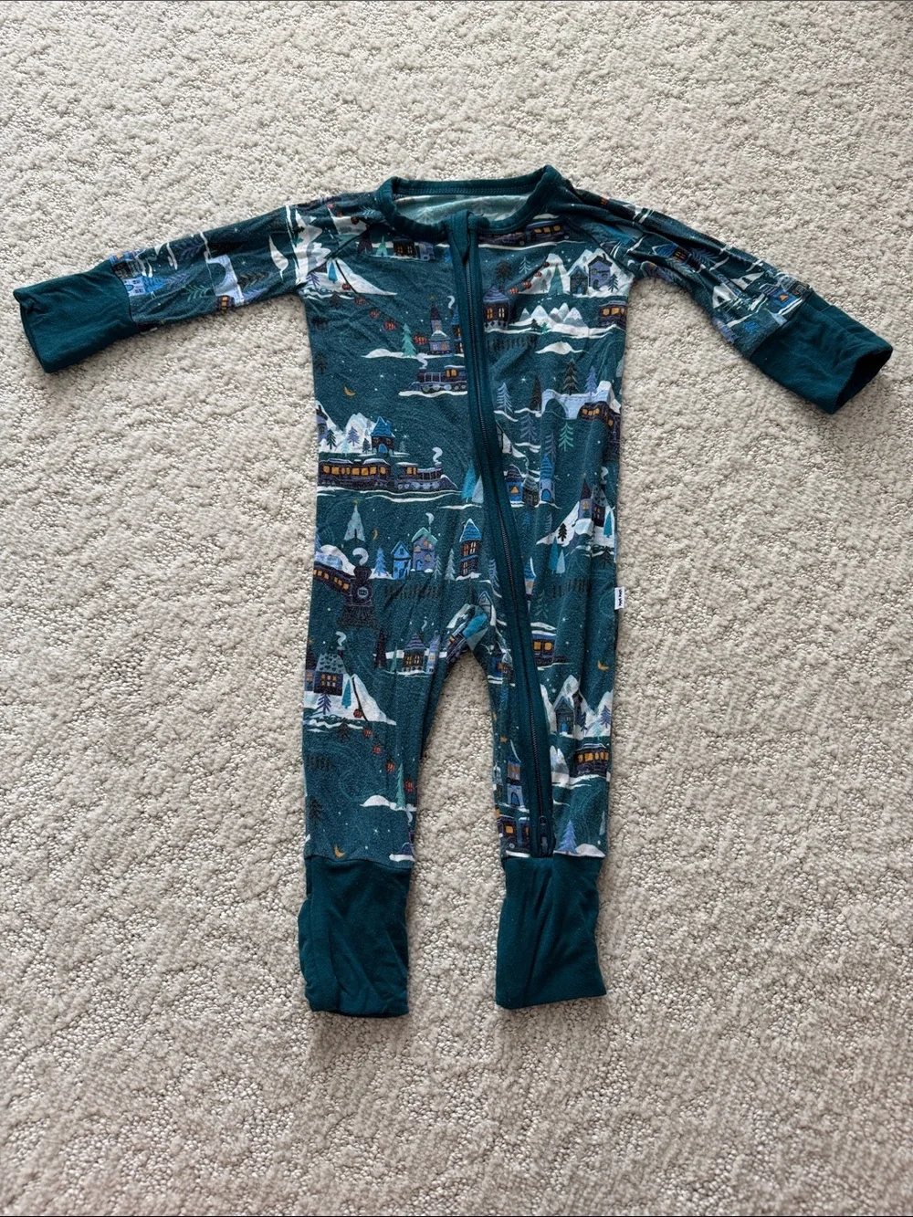 Little Sleepies Polar Express Zippy