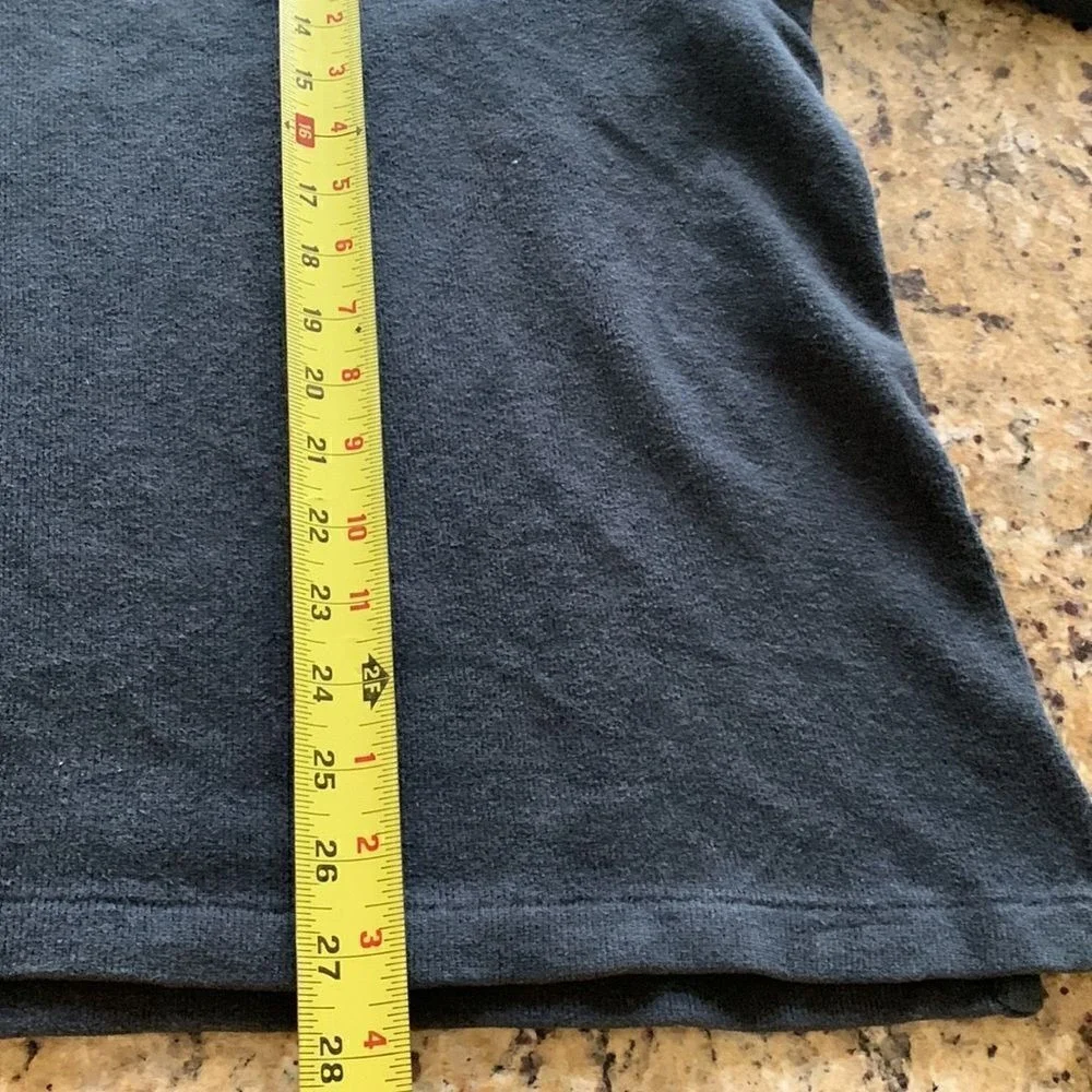 Polo Ralph Lauren sweater Mens XXL Gray Quarter Zip Pull Over‎