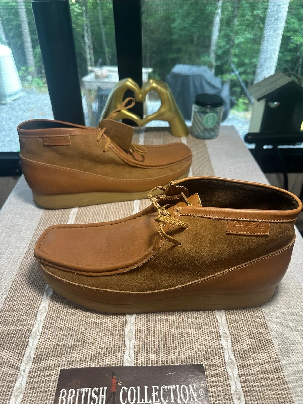 British Collection tan leather