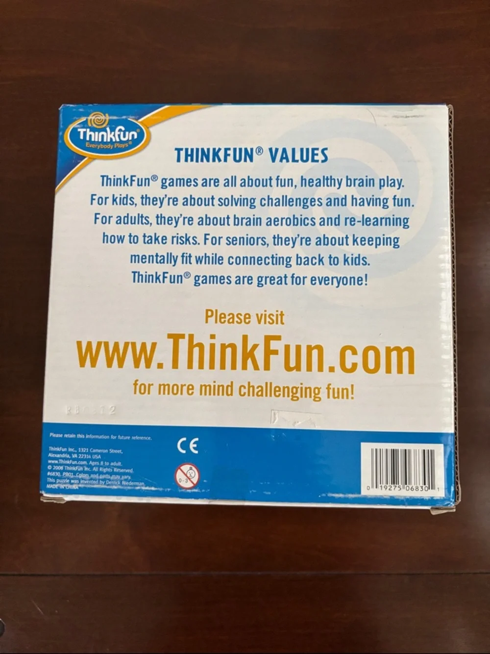 Thinkfun 36 cube
