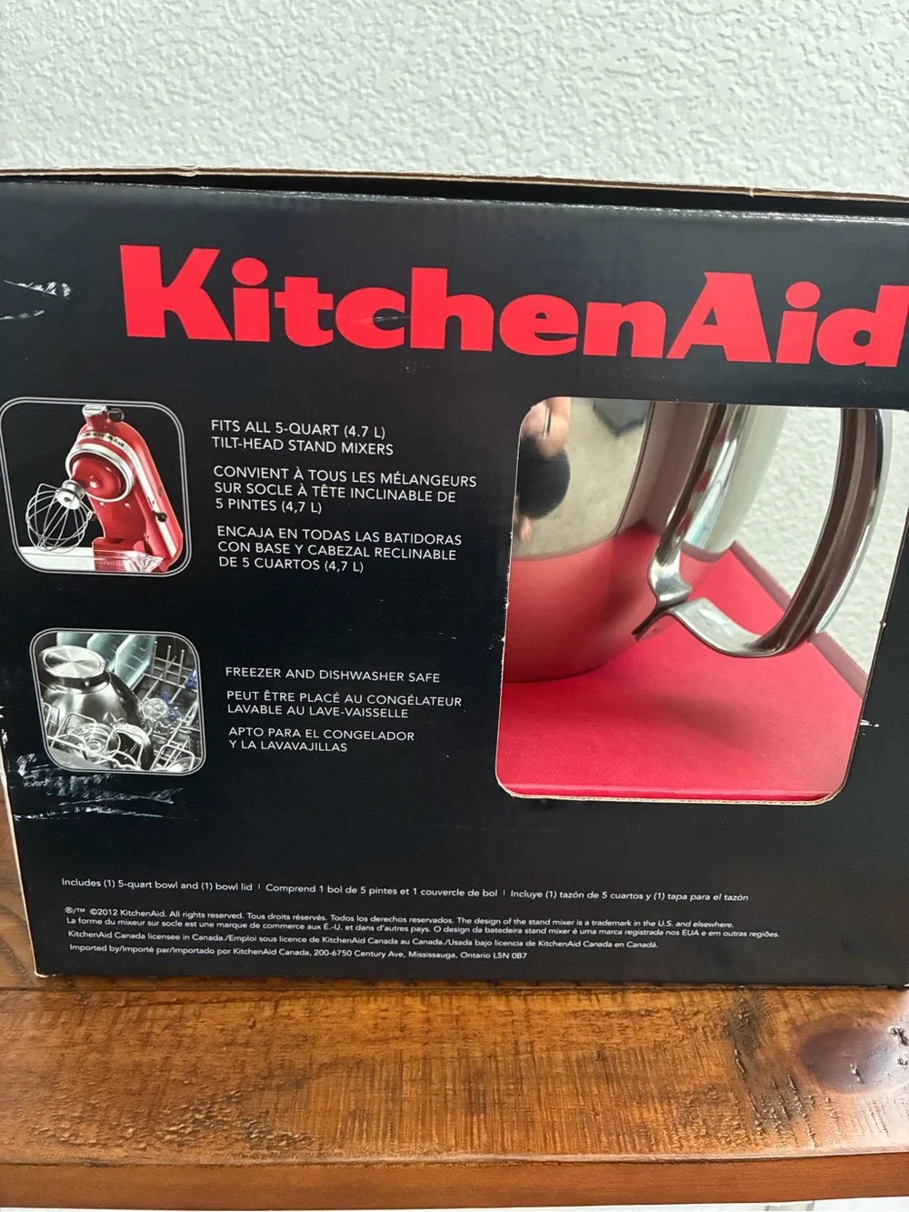 KitchenAid stainless steel