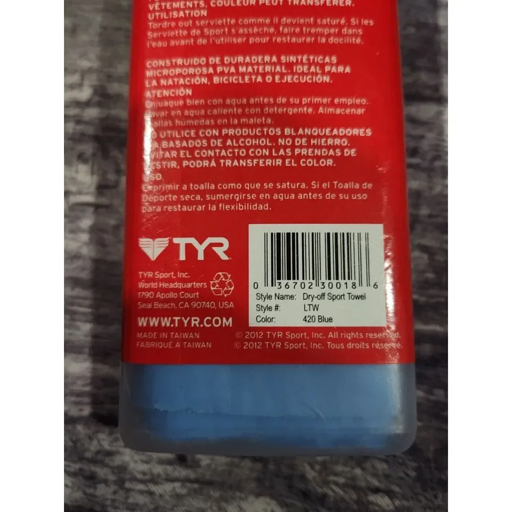 TYR dry off