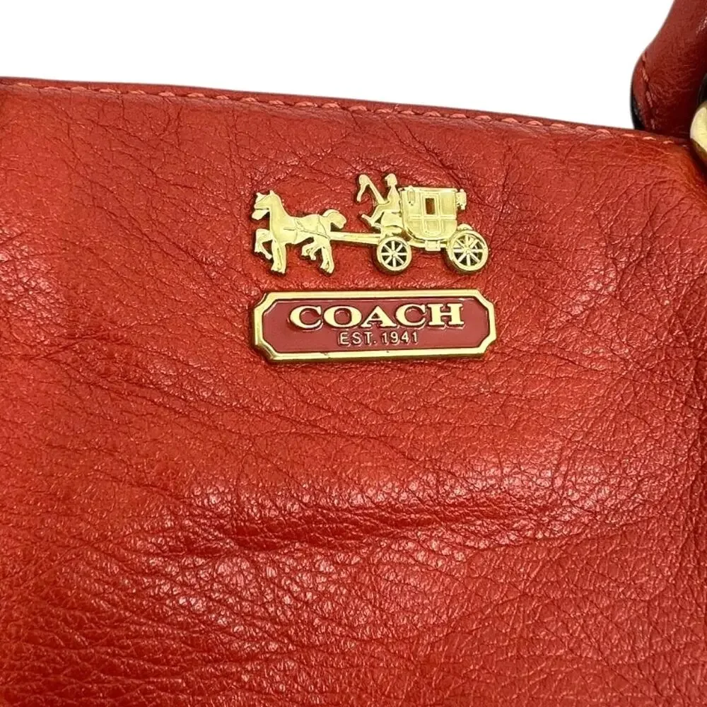 Coach chic orange