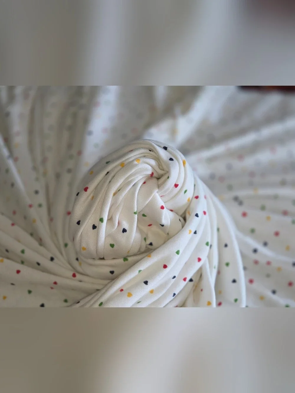 Sewing Knit Heart Fabric what will