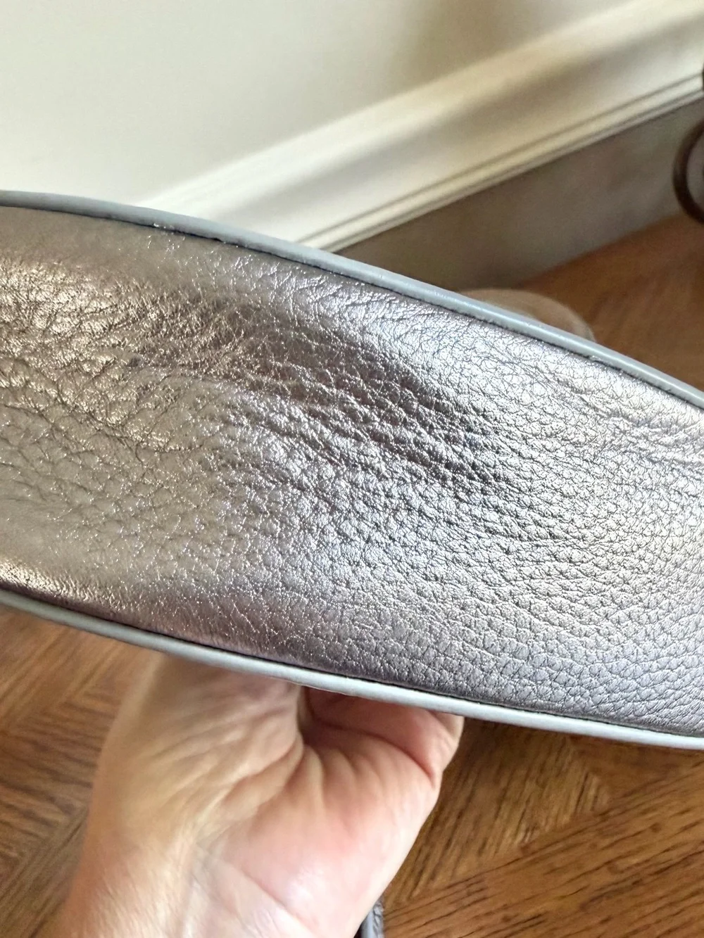 Talbots gunmetal supple removable