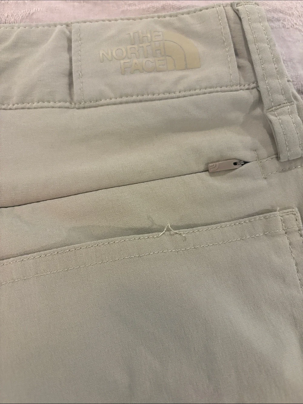 The North Face light khaki
