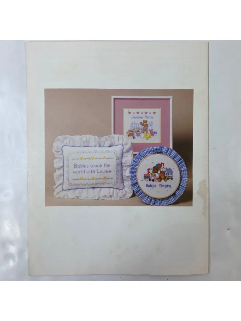 Lucy Rigg Bedtime Bears Book One Cross Stitch Pattern Kit