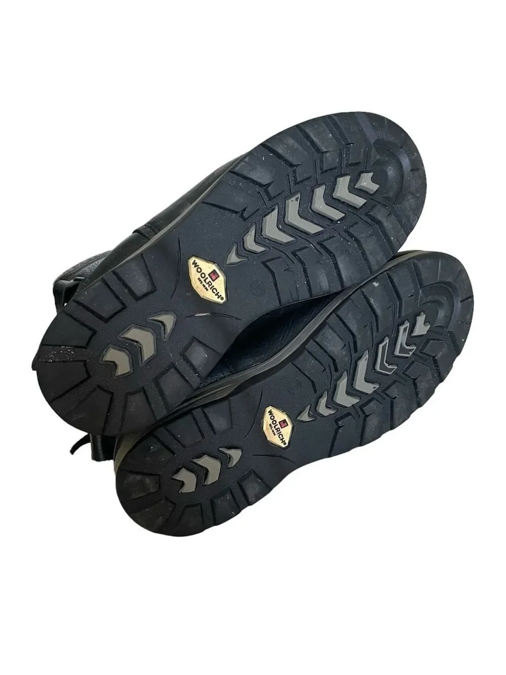 Woolrich black leather