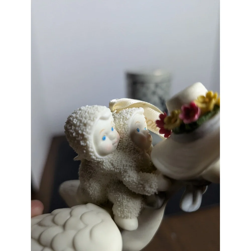Department 56 Snow Babies Let's Fly Mother Goose Hanging Ornament