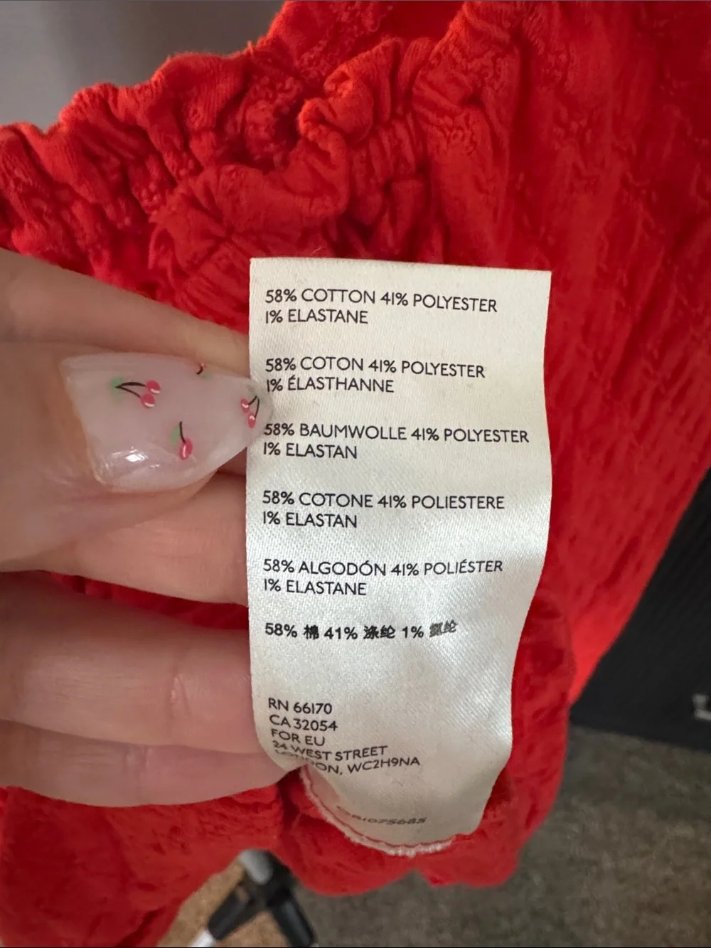 Free People vibrant red