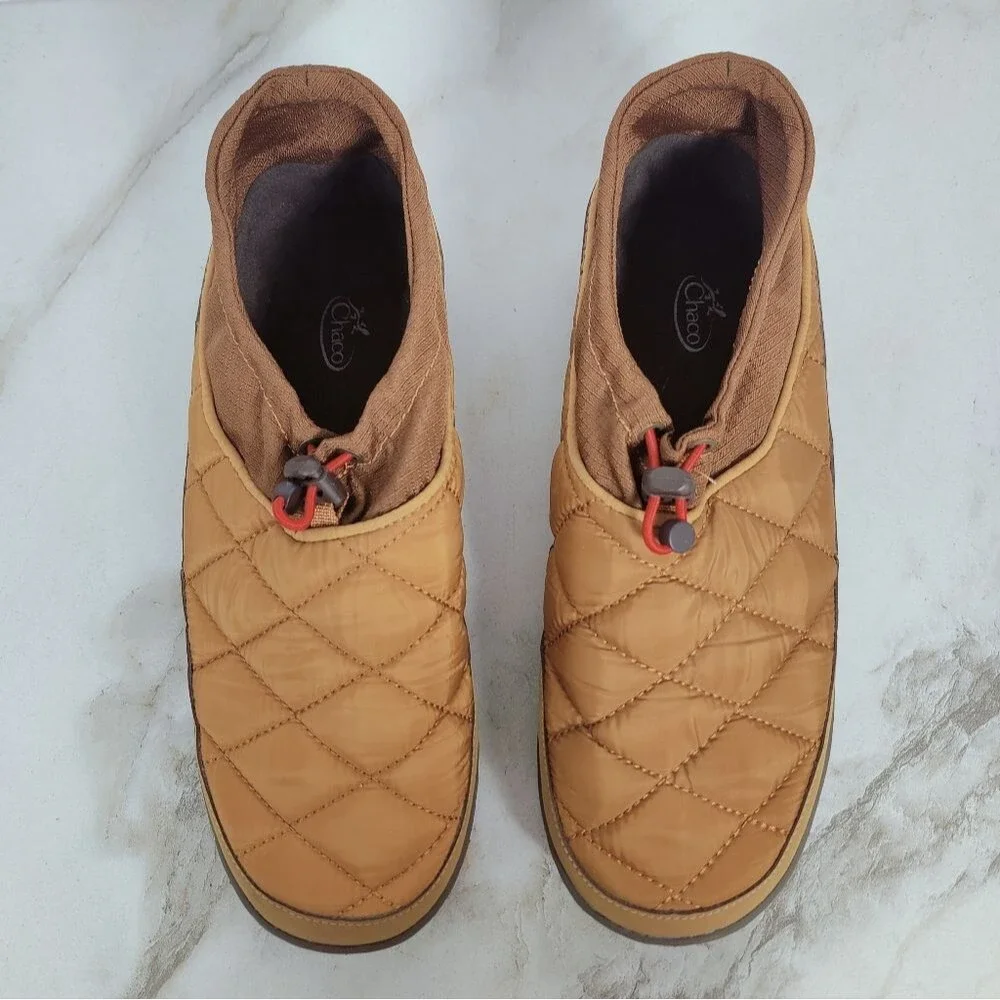 Chaco Men's Ramble Puff Cinch Casual Shoes Slippers Carmel Brown, 9.5
