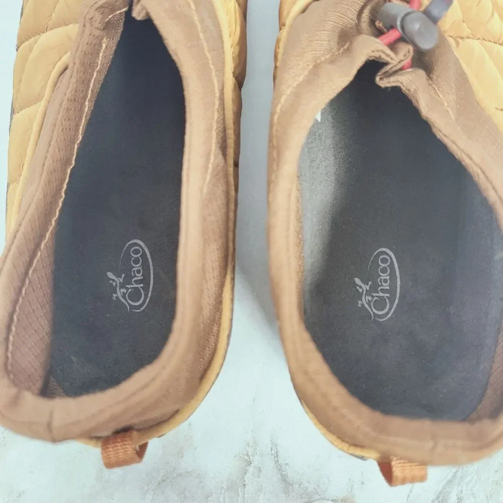 Chaco Men's Ramble Puff Cinch Casual Shoes Slippers Carmel Brown, 9.5