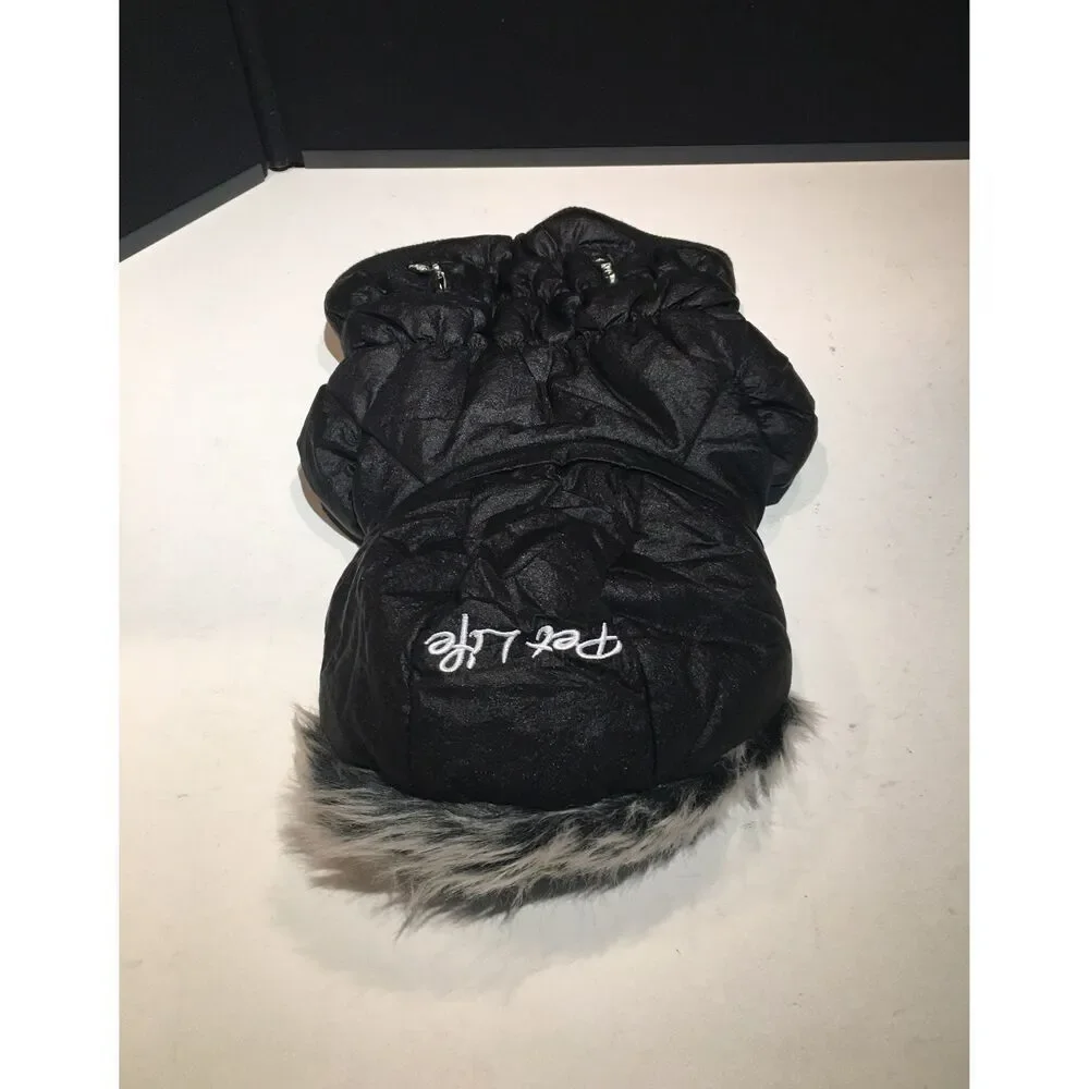 Pet Life Hooded Bomber Jacket Small
