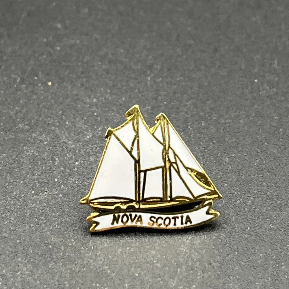 Nova Scotia Canada‎ Ship Boat Lapel Hat Pin