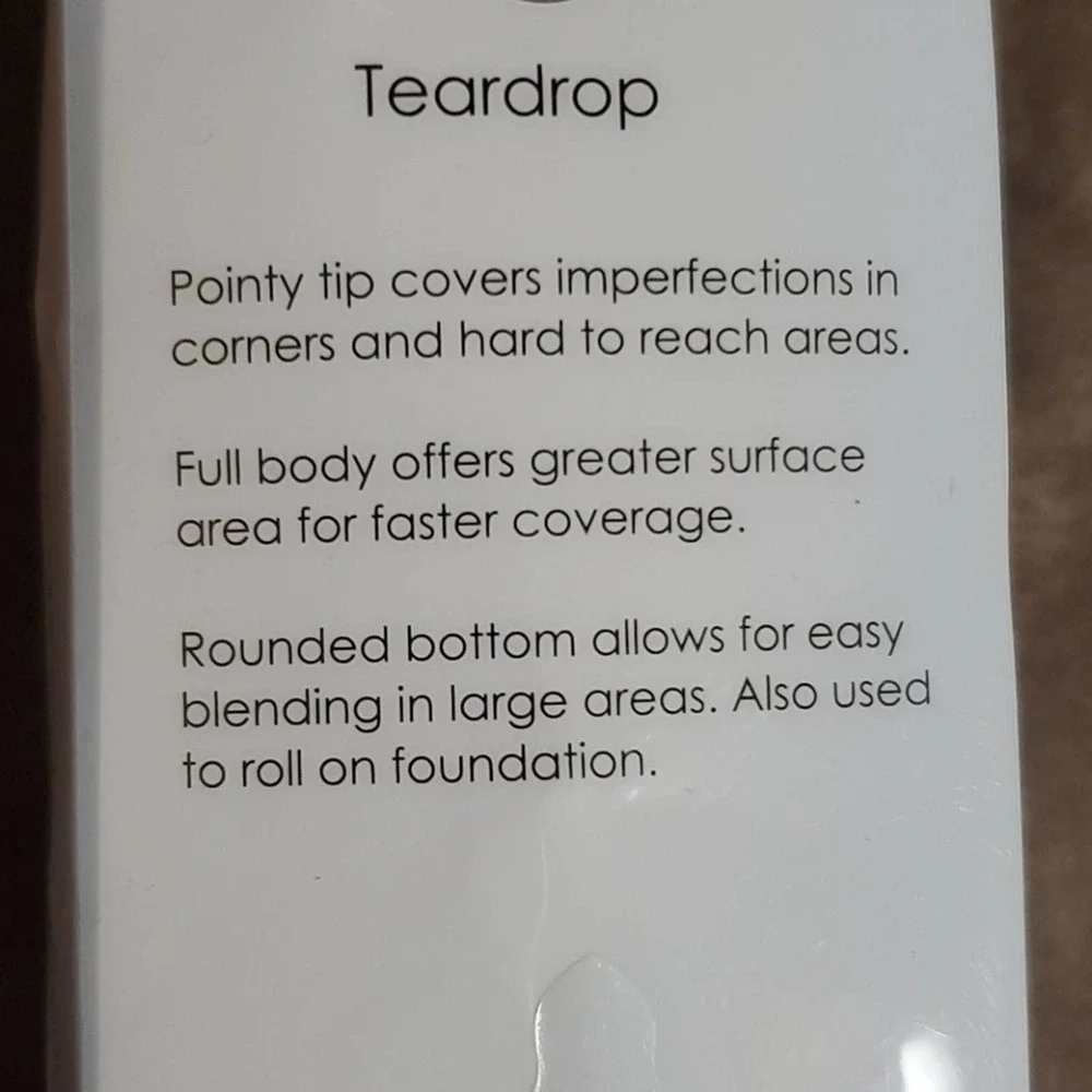 Revele teardrop sponge