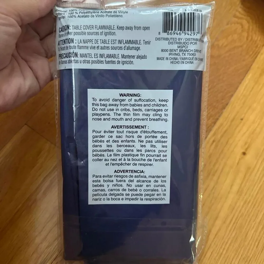 Source Unknown navy blue