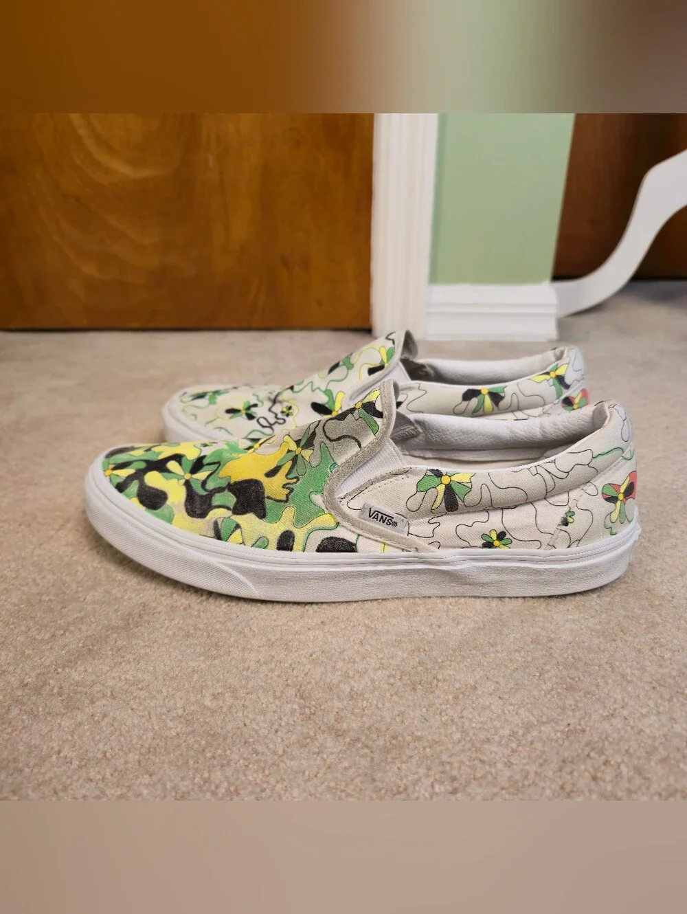 Vans classic floral