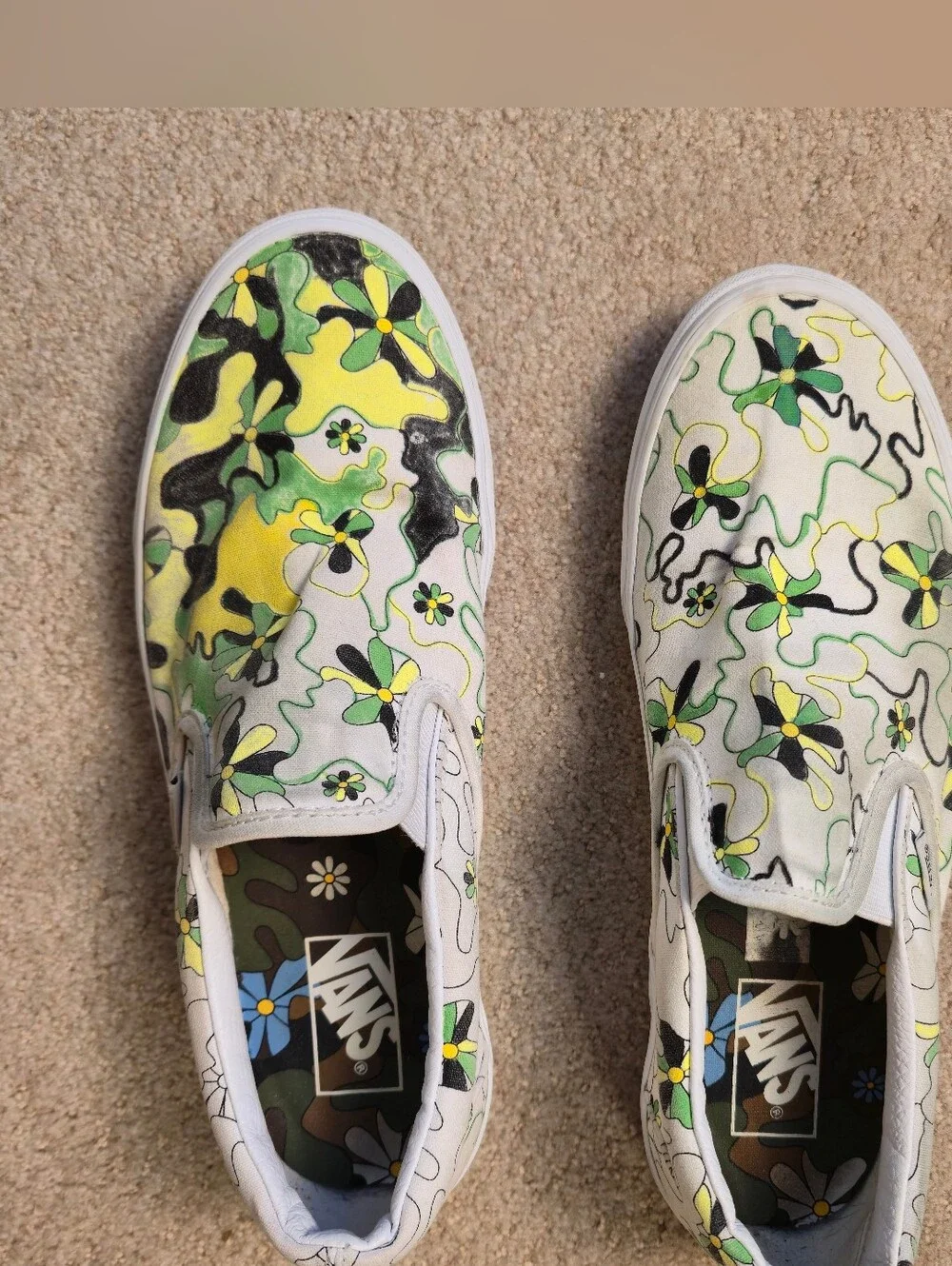 Vans classic floral