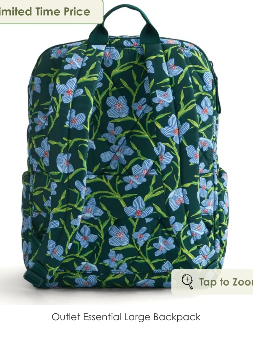 Vera Bradley spacious floral