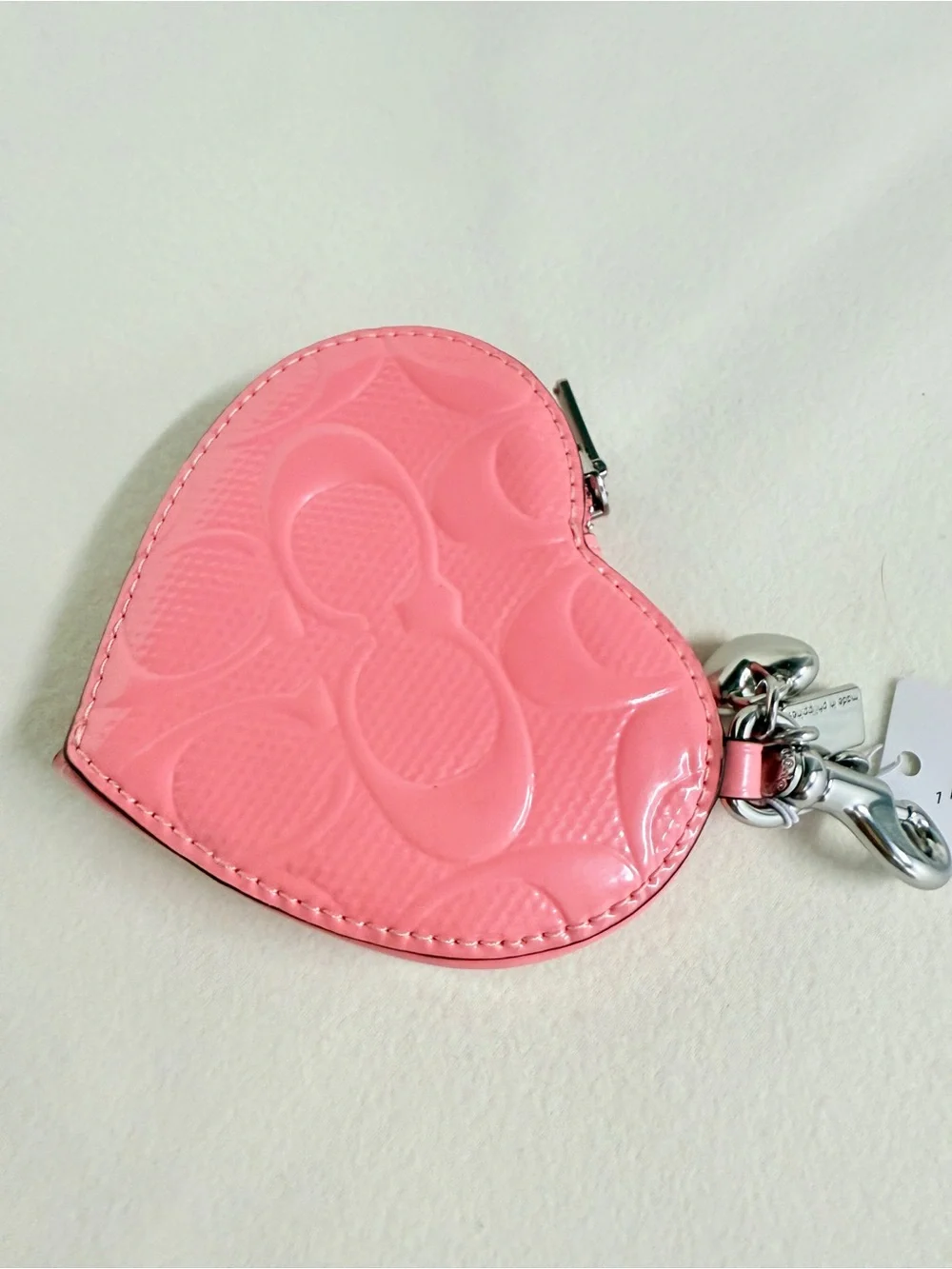 Coach nwt heart