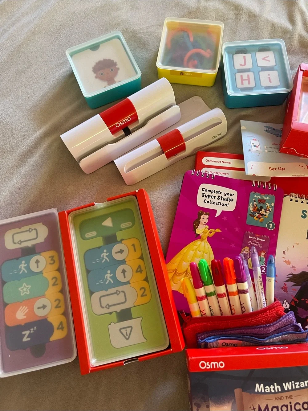 Huge Osmo Learning Bundle – Math, Coding, Disney & STEM Games