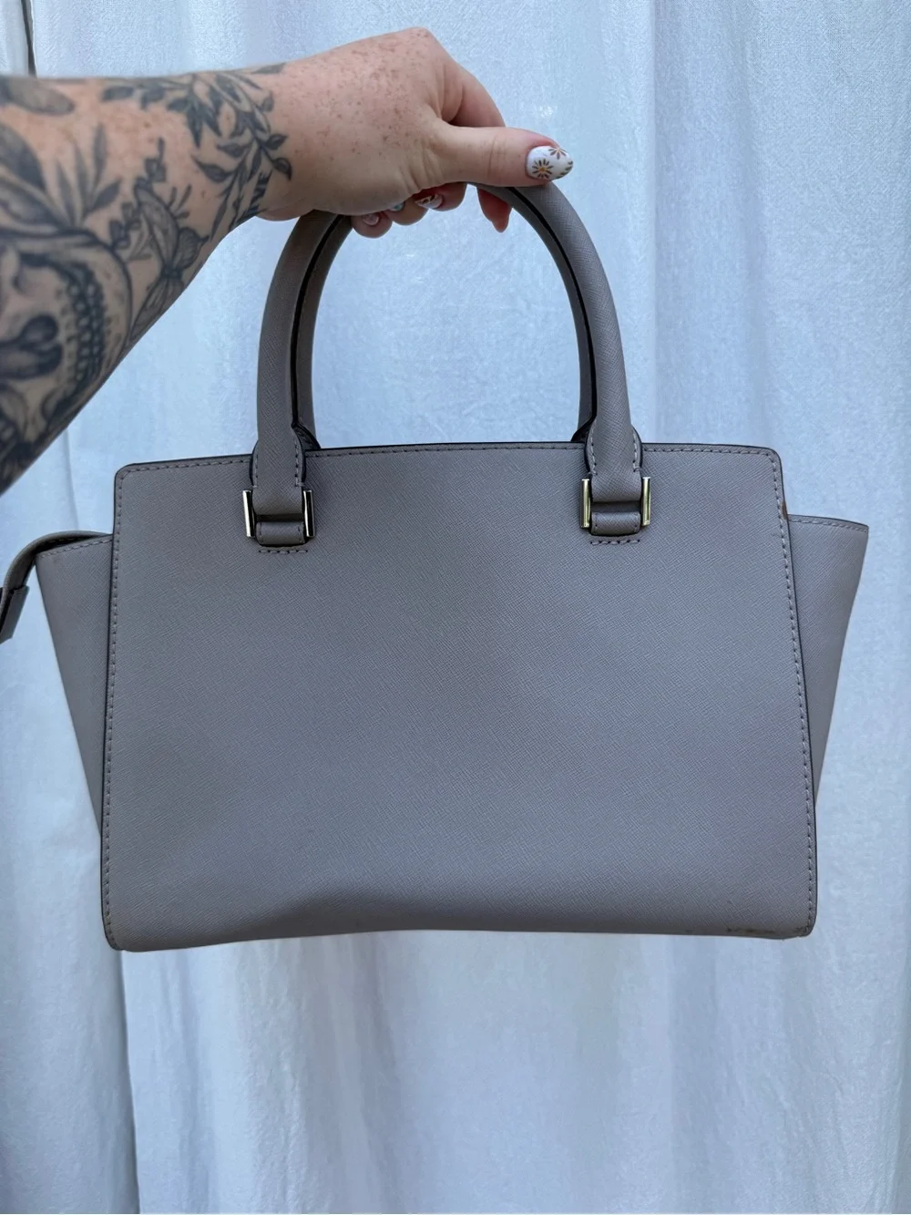 Michael Kors structured saffiano