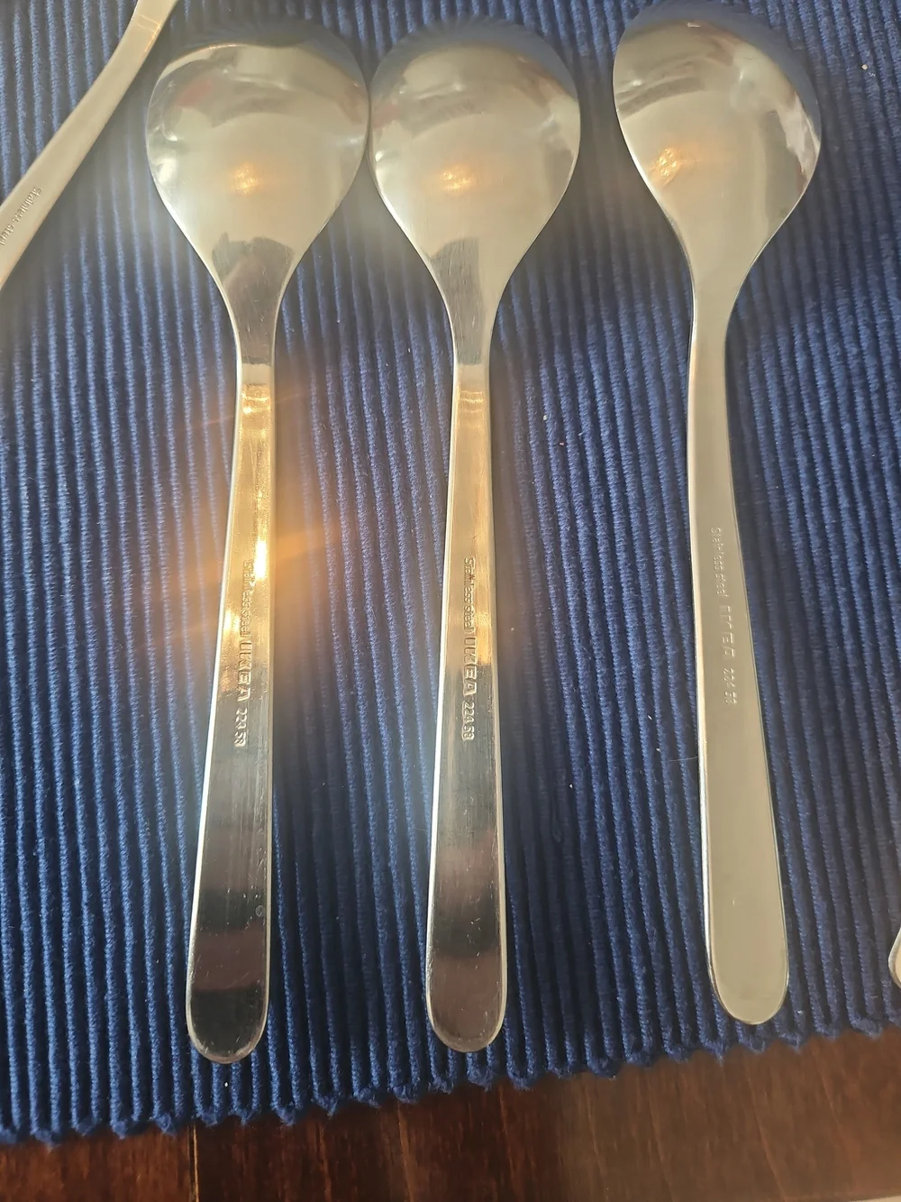 IKEA Stainless Steel Spoons - Silver
