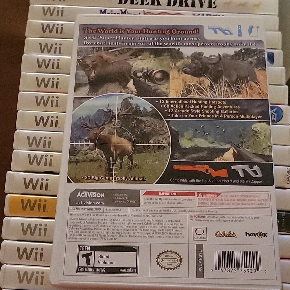 Nintendo wii game