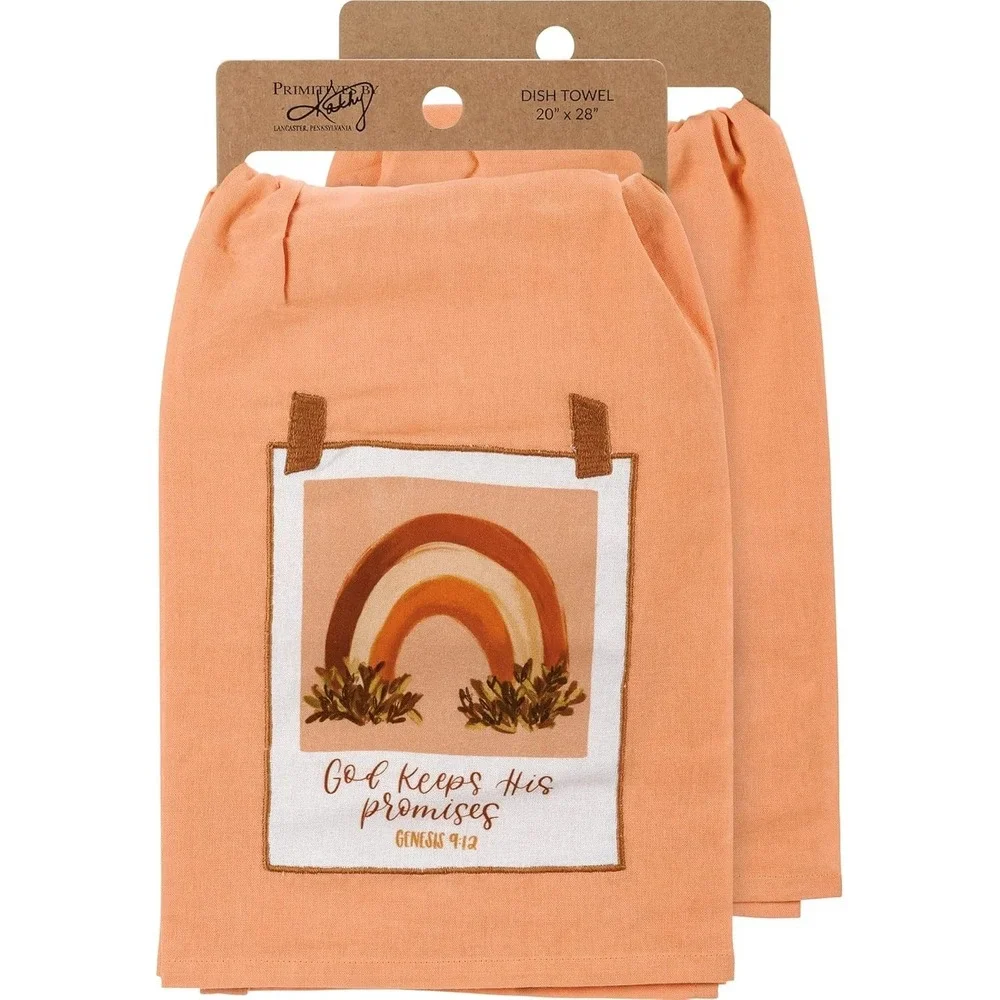 Primitives by Kathy 112589 Kitchen Towel God Keeps His Promises, 28-inch‎ 19886