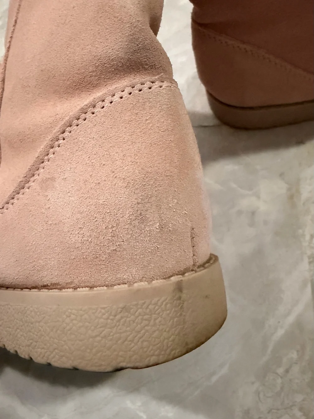 N/A casual fur rubber