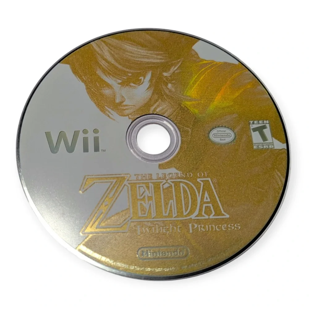 The Legend of Zelda Twilight Princess Nintendo Wii CIB Complete Link Wolf