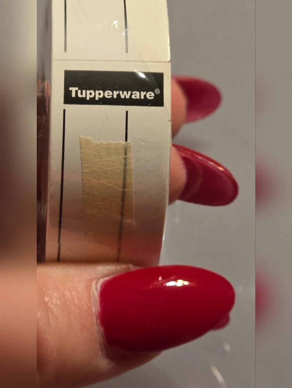Tupperware new plastic