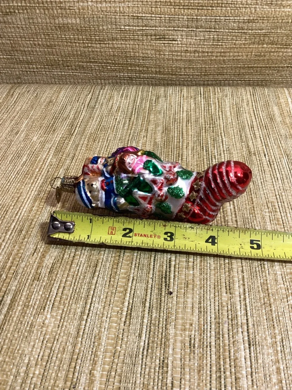 Christopher Radko festive glass