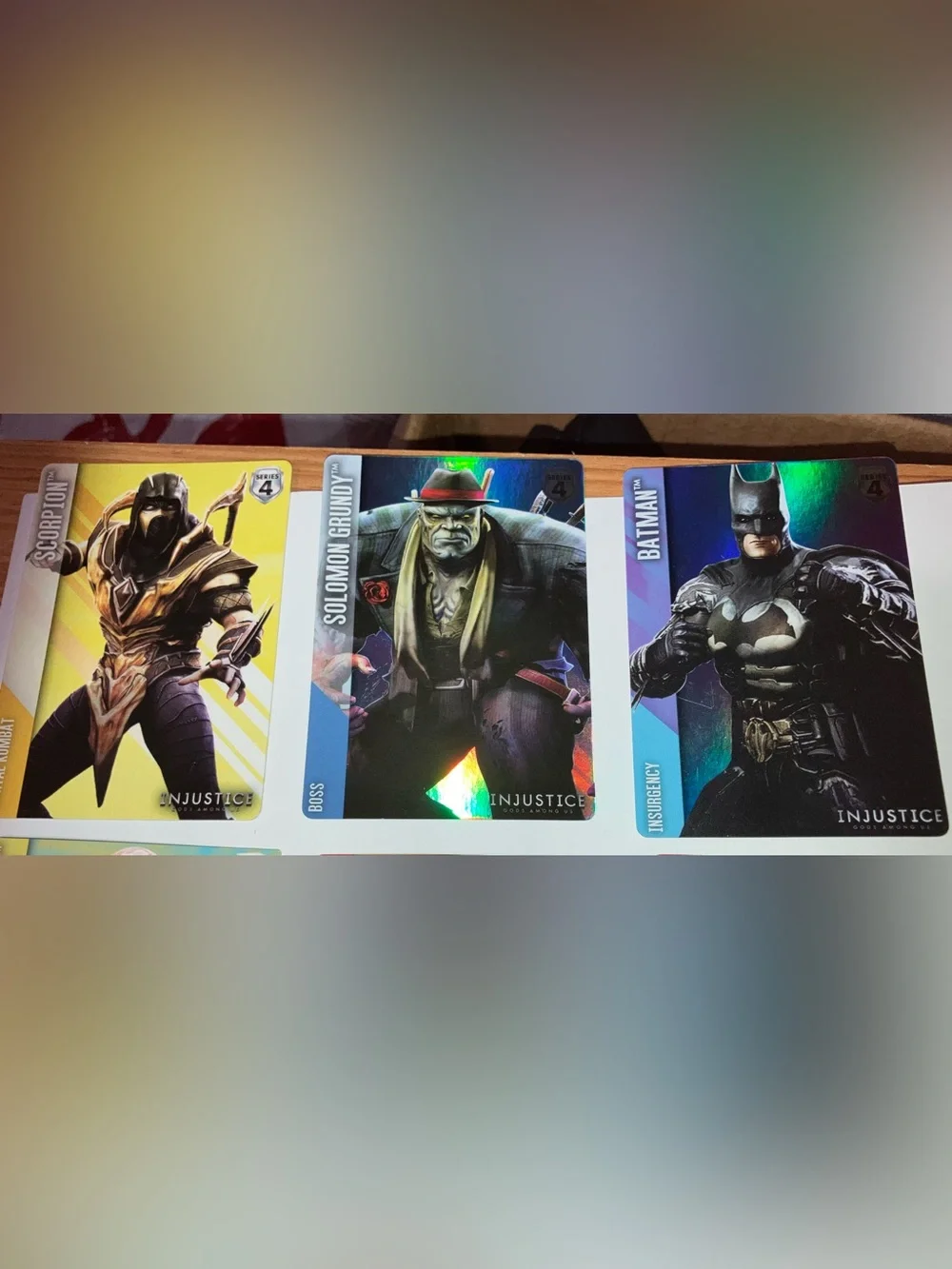 DC Comics these cards
