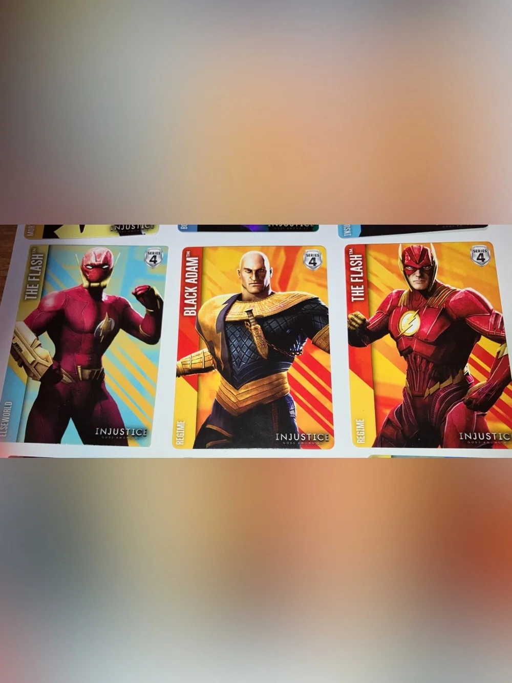 DC Comics these cards